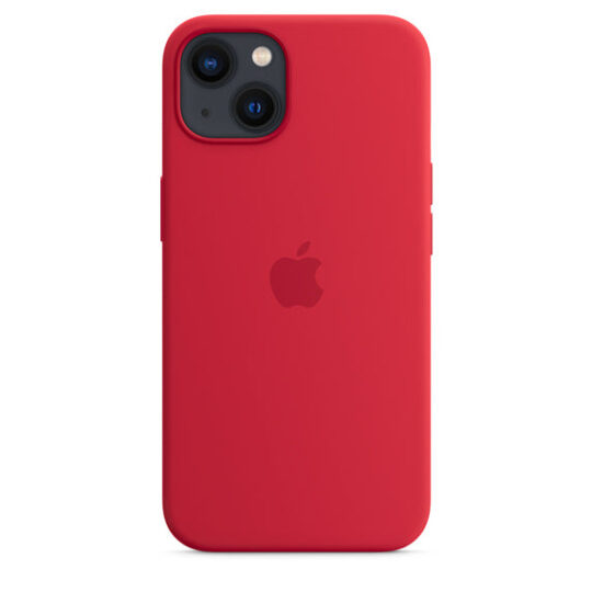 KShop iPhone 13 Mini Silicone Cover - Red
