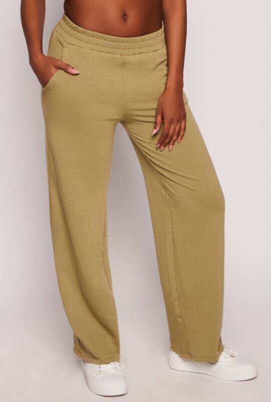 Iris Wide Leg Pull On Sweatpants – Women's - view 2