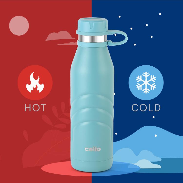 Cello Duro Crown Flask, Vacusteel Water Bottle - view 25