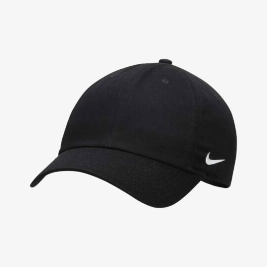 Nike | CLUB UNSTRUCTURED CAP { BLACK/WHITE