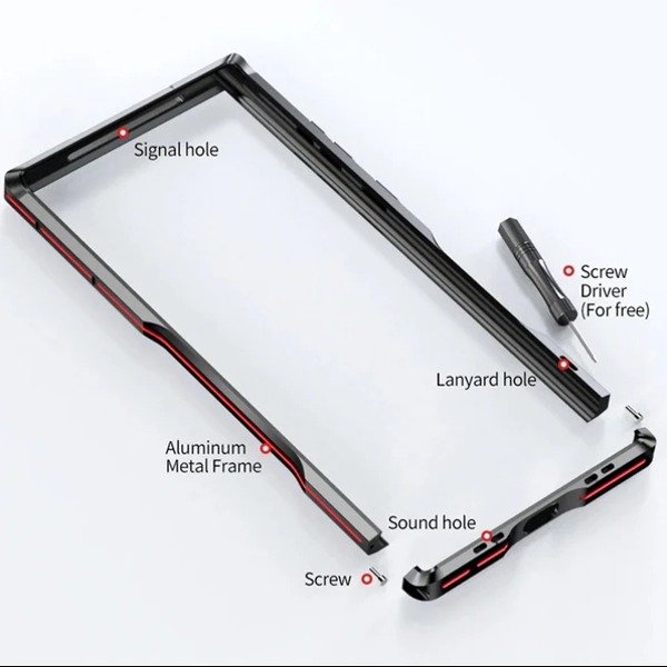 Million Cases Frame Shield Metal Bumper Case - Samsung - view 7