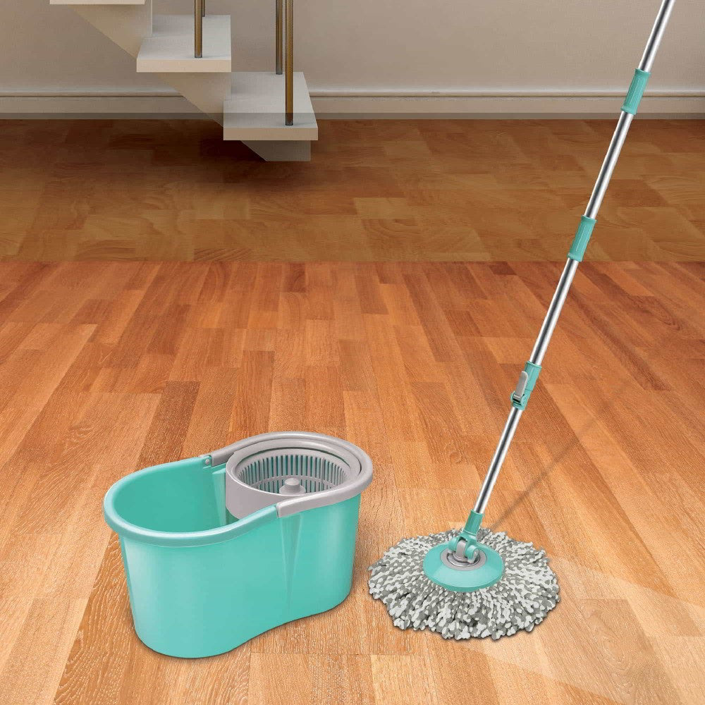 Mini Spin Mop (Spotzero by Milton) – Aqua Green - view 2