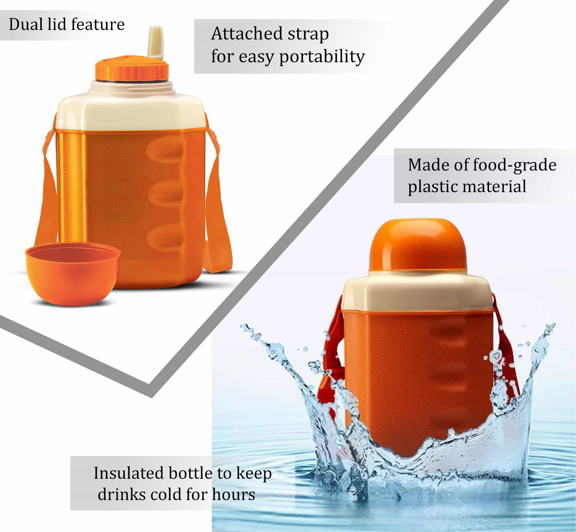 Cruiser Water (Insulated School Bottle) (Milton) - view 4