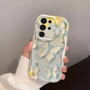 Peeperly Blissful Flutter Embossed Butterfly Case - Samsung