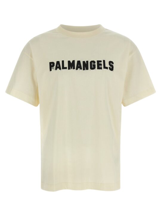 Palm Angels Logo Print T-shirt – 100% cotton