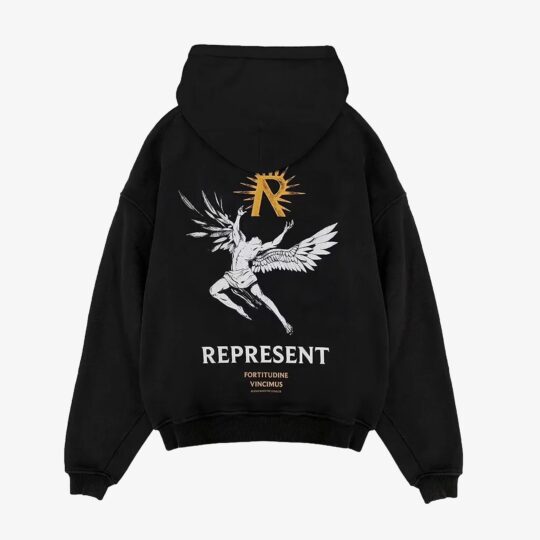 Represent | ICARUS HOODIE { JET BLACK - view 2