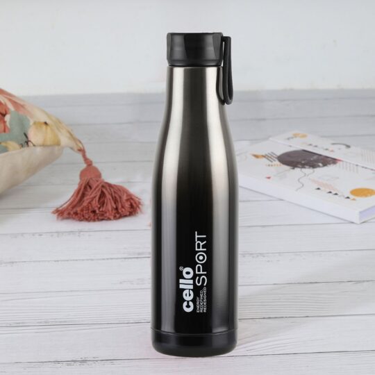 Cello Dazzle Flask, Vacusteel Water Bottle, 600ml - view 2