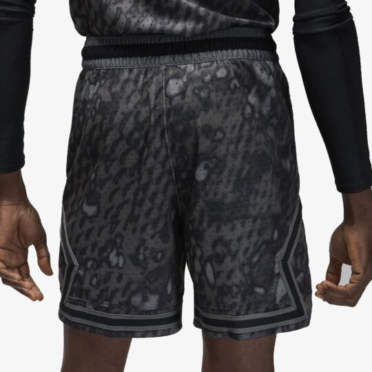 Jordan | DIAMOND SHORTS { BLACK/IRON GREY - view 2