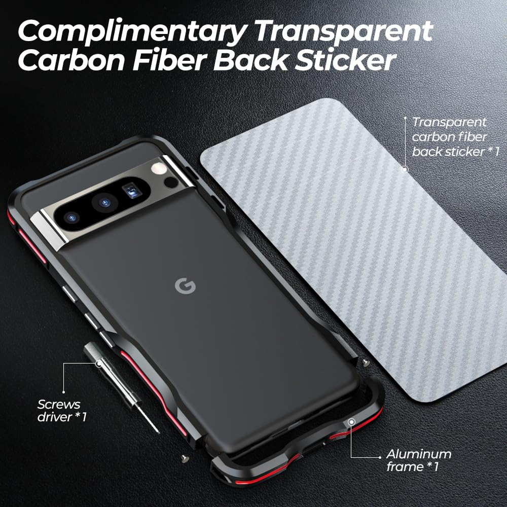 Million Cases Armor Alloy Bumper Frame Case - Google - view 9