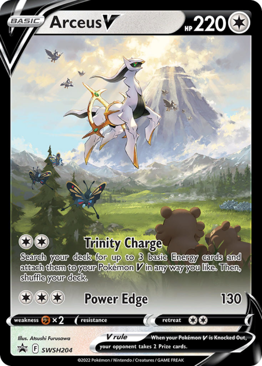Promo swshp-swsh204 ultra – Pokémon Arceus V - SWSH204 - Promo [swshp-SWSH204] [Ultra] - Arceus V - SWSH204 - Promo