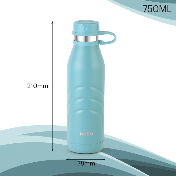 Cello Duro Crown Flask, Vacusteel Water Bottle - view 64