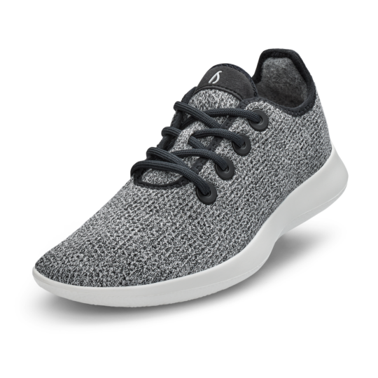 Blizzard natural black – Allbirds Men's Tree Runners - Blizzard/Natural Black (Blizzard Sole)