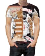 Comfortable Streetwear Short Sleeve T-shirt-BT356.