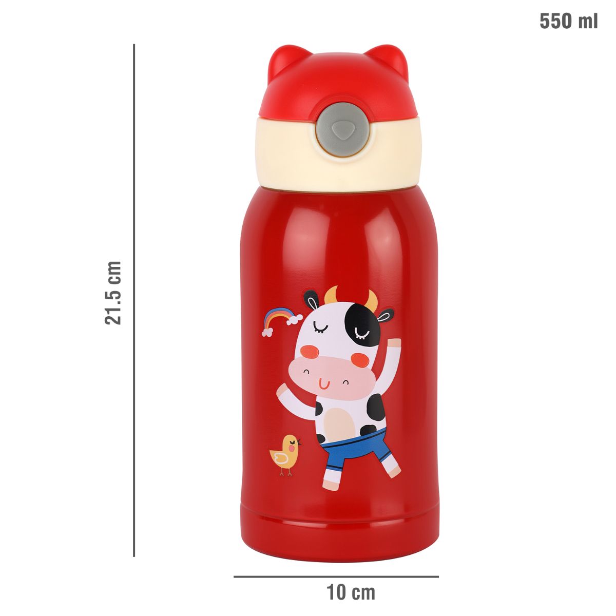 Cello Toddy Hot & Cold Stainless Steel Kids Water Bottle, 550ml - view 25