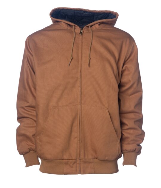 Independent Trading Company Men’s Insulated Canvas Workwear Jacket - view 2