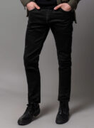 StudioSuits Black Overdyed Denim Jeans