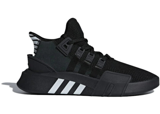 adidas EQT Bask ADV Core Black White - view 2