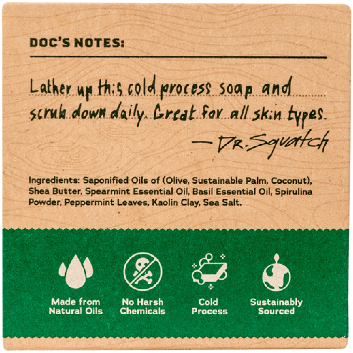 Dr.Squatch by BlackTree Spearmint Basil - view 2