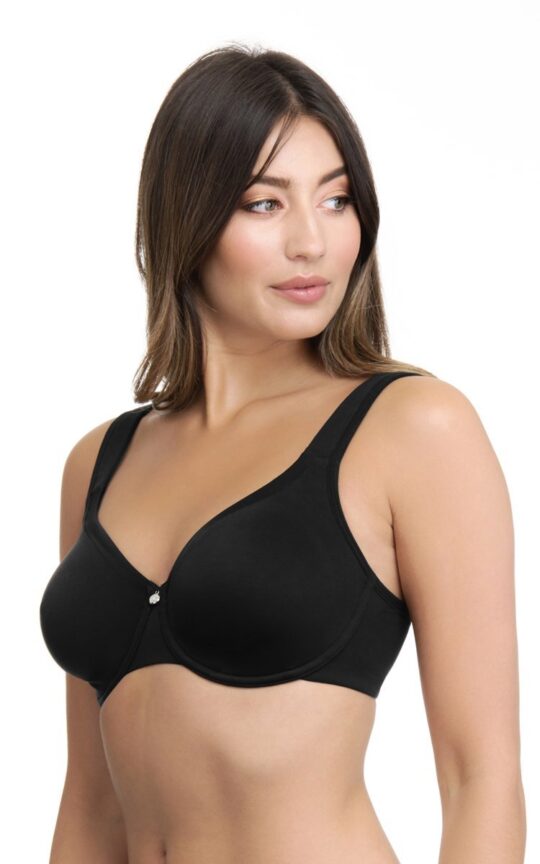 Ultimo Contour Support Non-Padded Wired Bra - Black - view 2