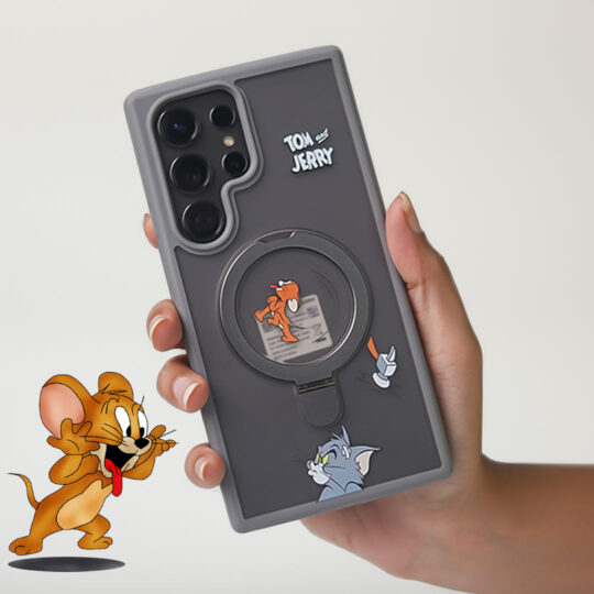 Million Cases Playful Cartoon Ring Stand Case - Samsung - view 2