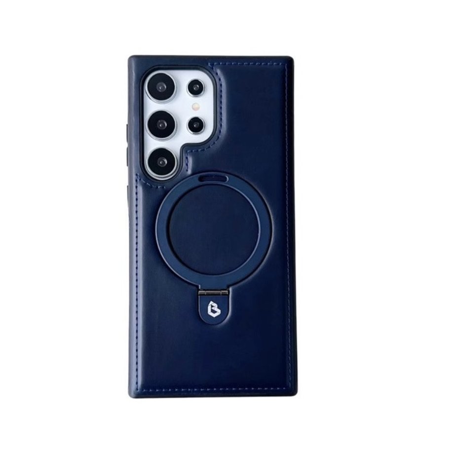Million Cases Luxe Leather Magnetic Ring Holder Case - Samsung - view 6