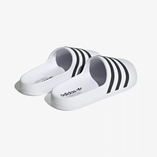 Adidas Originals | ADIFOM ADILETTE SLIDES { WHITE - view 2