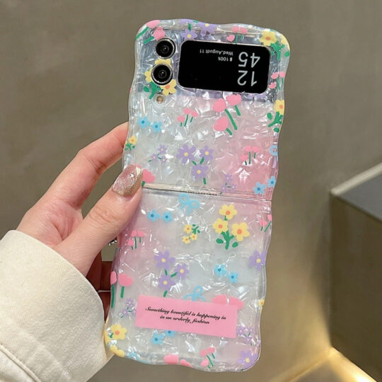 Peeperly Cute Floral Fancy Pattern Case with Charm - Samsung - view 2