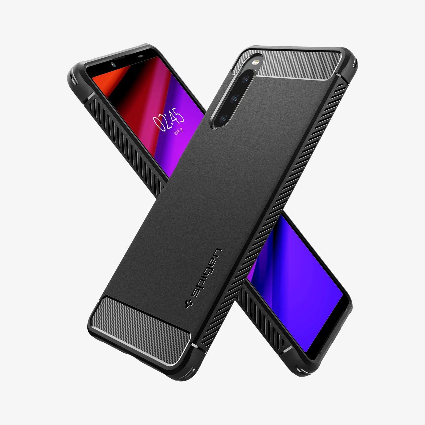 Sony Xperia Series - Rugged Armor – Matte Black - view 42