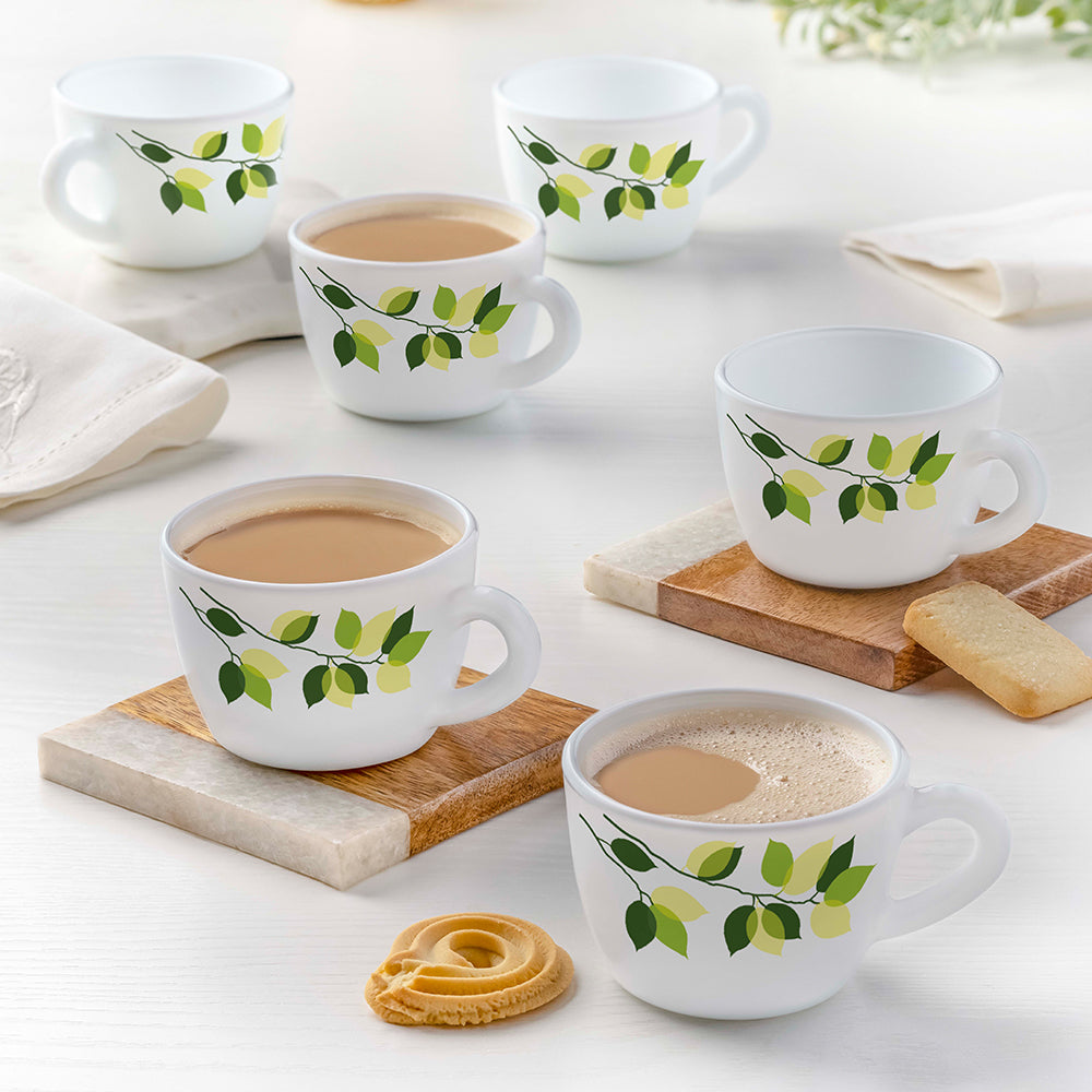 My Borosil Larah By Borosil Green Leaves Cup Set - view 9