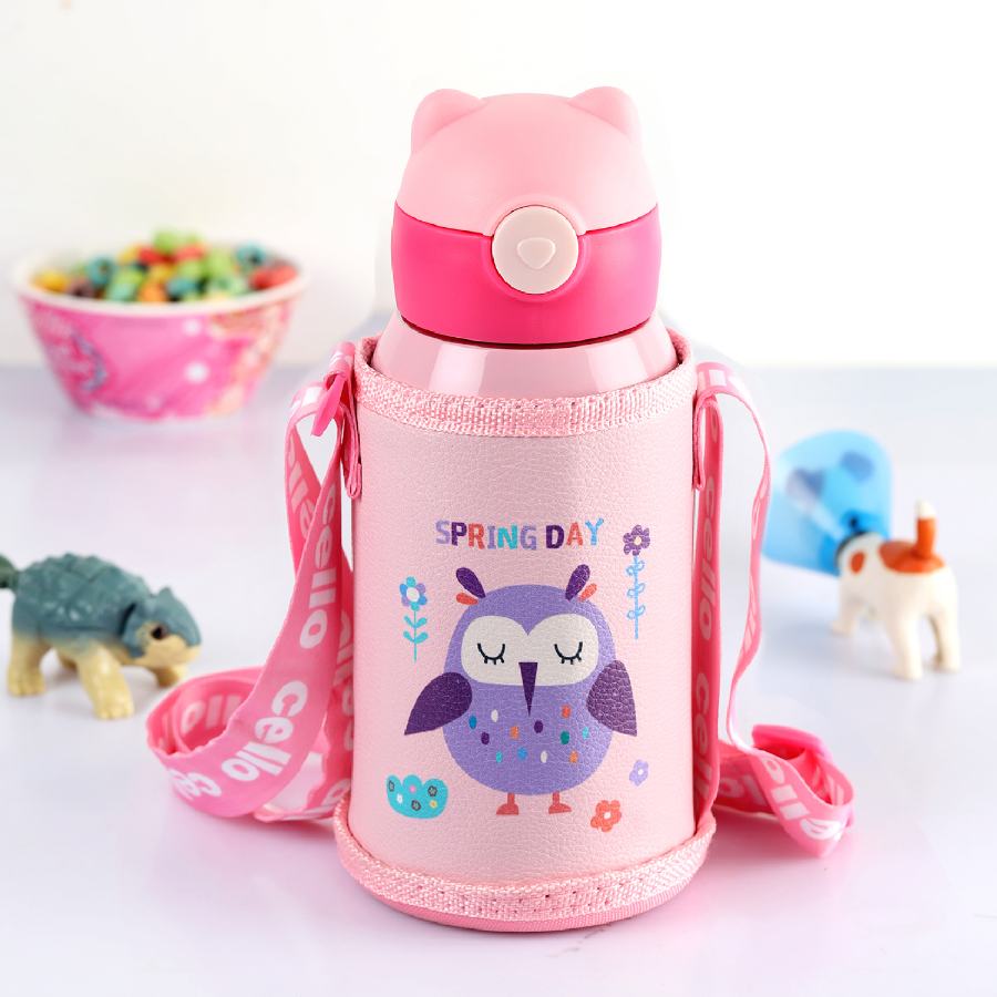 Cello Toddy Hot & Cold Stainless Steel Kids Water Bottle, 550ml - view 2