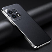 Million Cases Chrome Edge Luxe Leather Case - OnePlus