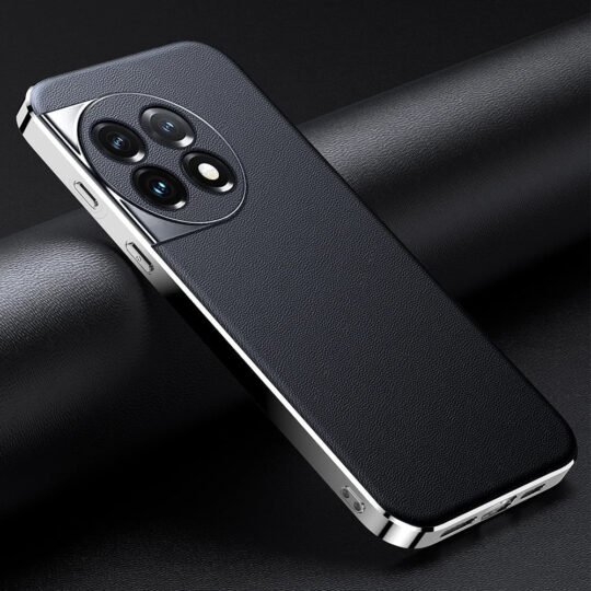 Million Cases Chrome Edge Luxe Leather Case - OnePlus