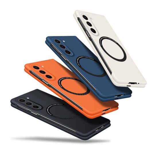 Million Cases Galaxy Z Fold6 Smooth Borderless Magnetic Grip Case