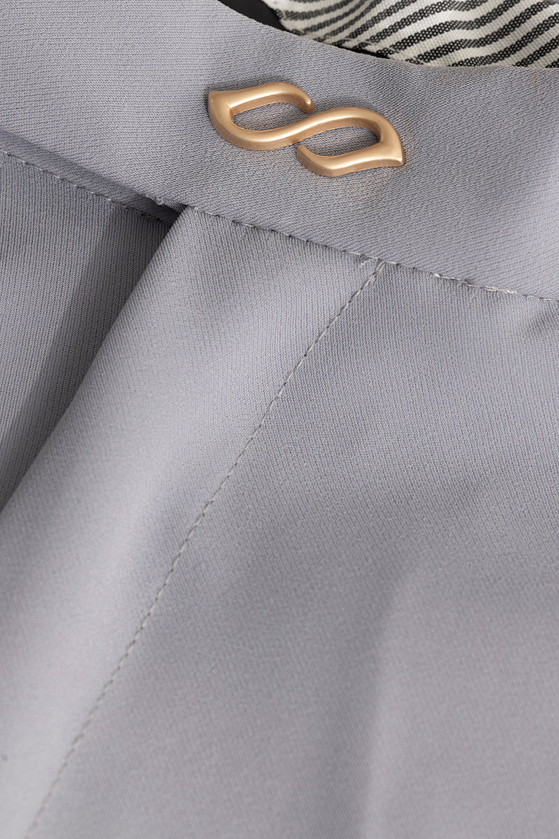 SNITCH Tuxedo Attire Grey Trouser - view 2