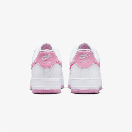 Nike | AIR FORCE 1 '07 { WHITE/PINK RISE-WHITE - view 2