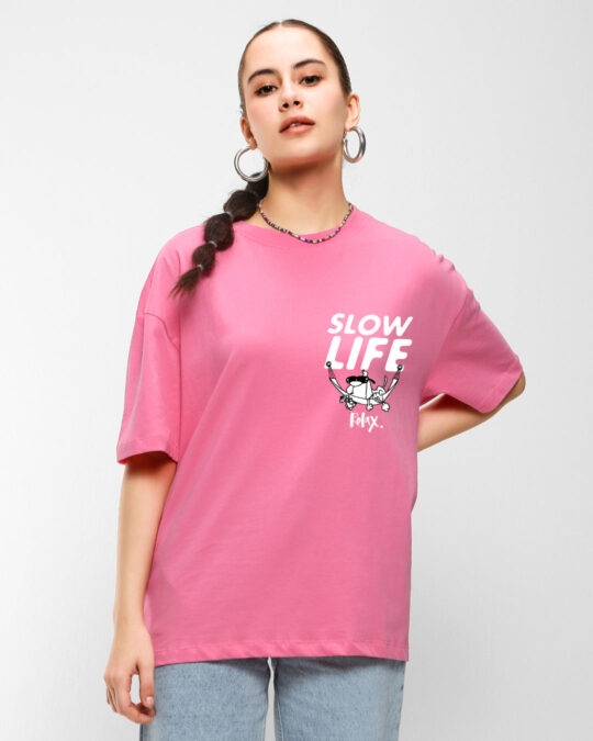 BlackTree Graphic Printed Oversized Dresses
