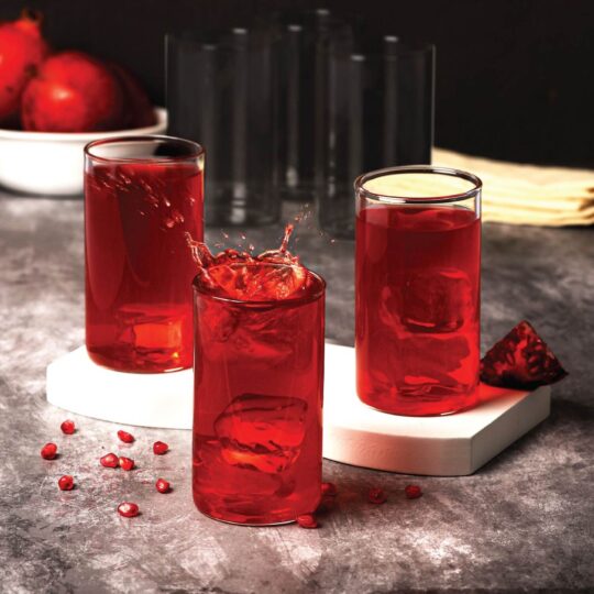 Cello Roma Borosilicate Glass Tumblers, Set of 6