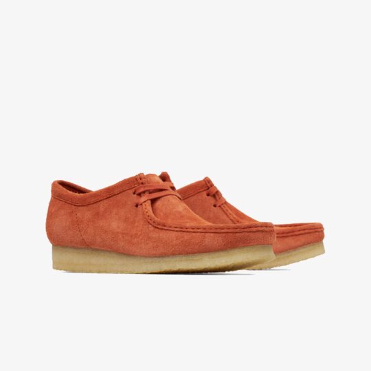 Clarks Originals | WALLABEE LOW BURNT { ORANGE