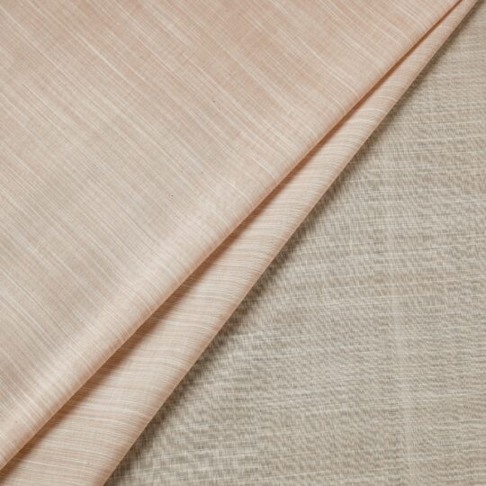 DASTKAR ANDHRA MARKETING ASSOCIATION (DAMA) Beige - Mangalagiri Plain Handloom Cotton Fabric - view 2