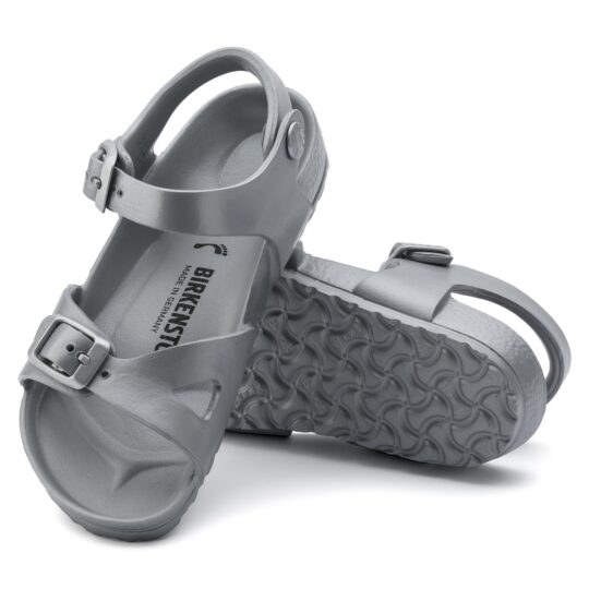 Birkenstock Rio Kids EVA – Silver Silver/Metallic