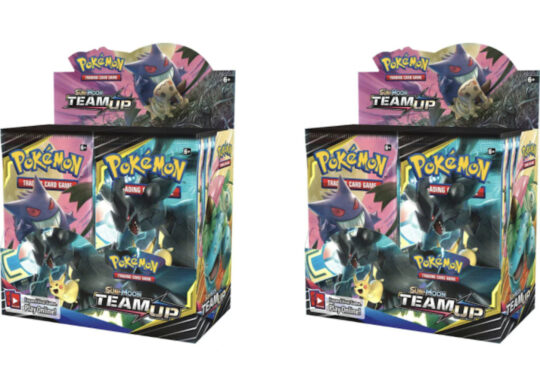 Pokémon 2019 Pokemon Sun & Moon Team Up Booster Box 2X Lot