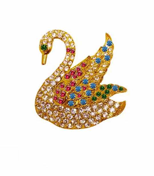 Gemsmantra The Golden Swan - Pendant of Royalty
