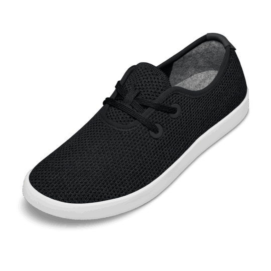 Allbirds Men's Tree Skippers - Jet Black (White Sole)