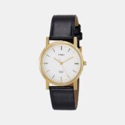 Timex Classics Men Quartz White Dial Analog Leather Watch A300