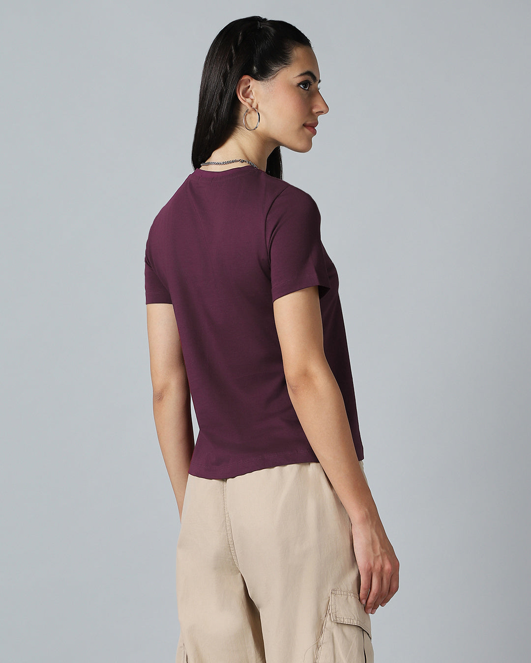 BlackTree Purple Printed Dresses - view 3