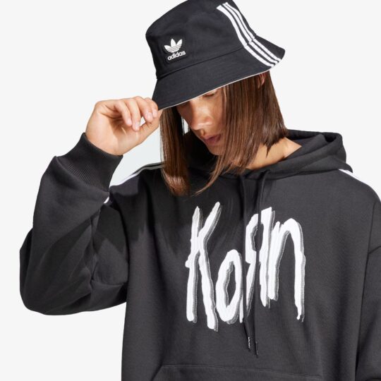 Adidas Originals | KORN HOODIE { BLACK - view 2