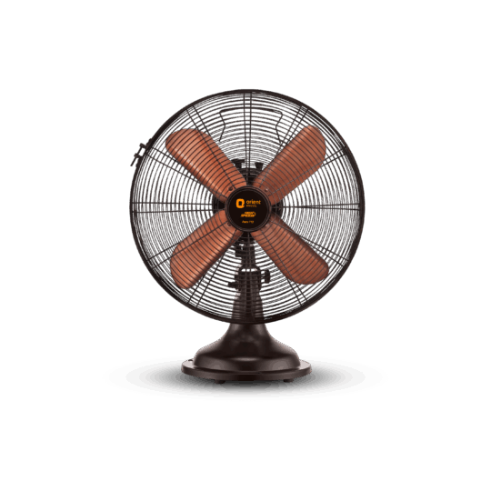 orientelectric Retro T12 300mm High-Speed Table Fan (Rubbed Bronze)