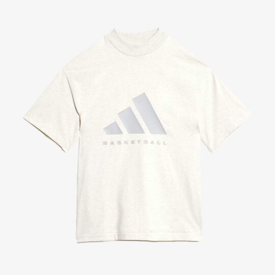 Adidas | BASKETBALL TEE { CREAM WHITE MEL