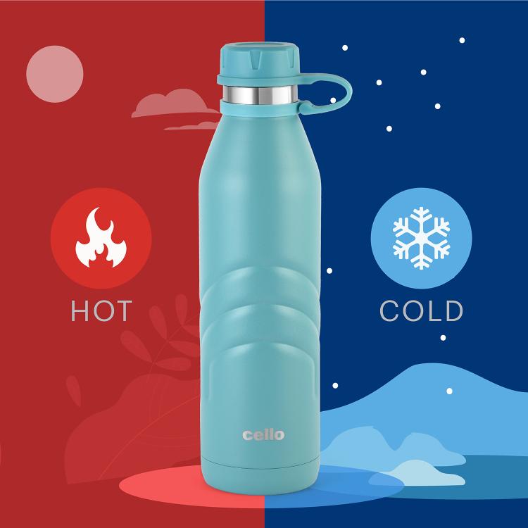 Cello Duro Crown Flask, Vacusteel Water Bottle - view 30