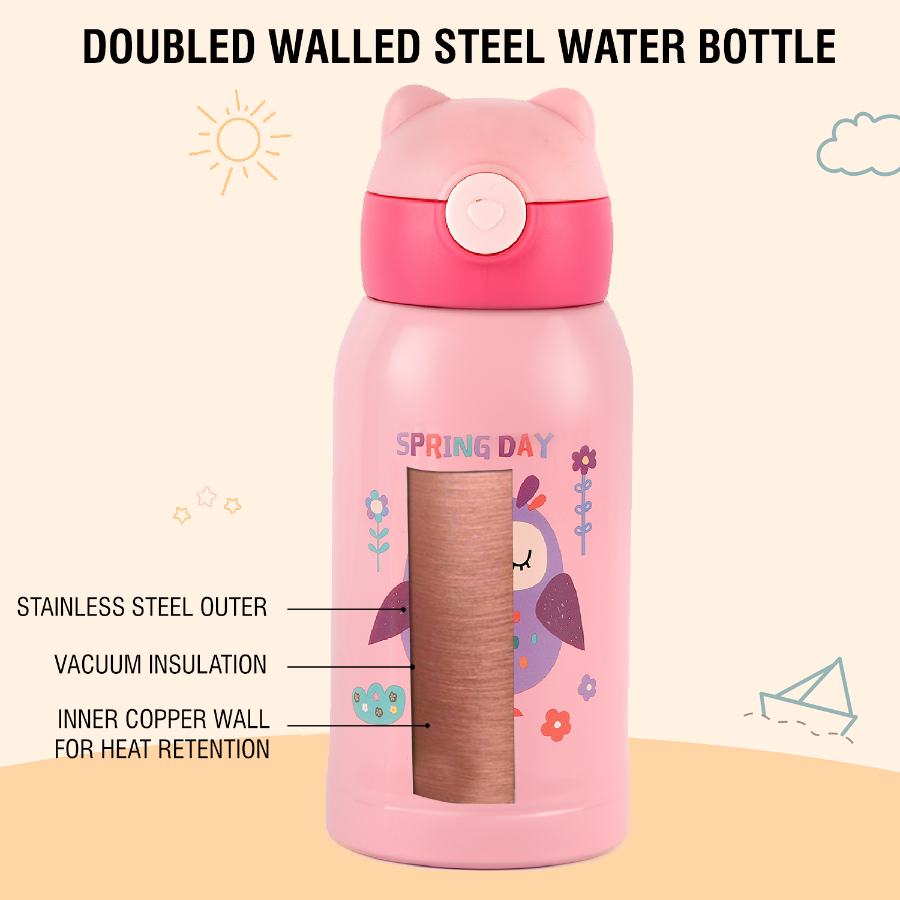 Cello Toddy Hot & Cold Stainless Steel Kids Water Bottle, 550ml - view 10